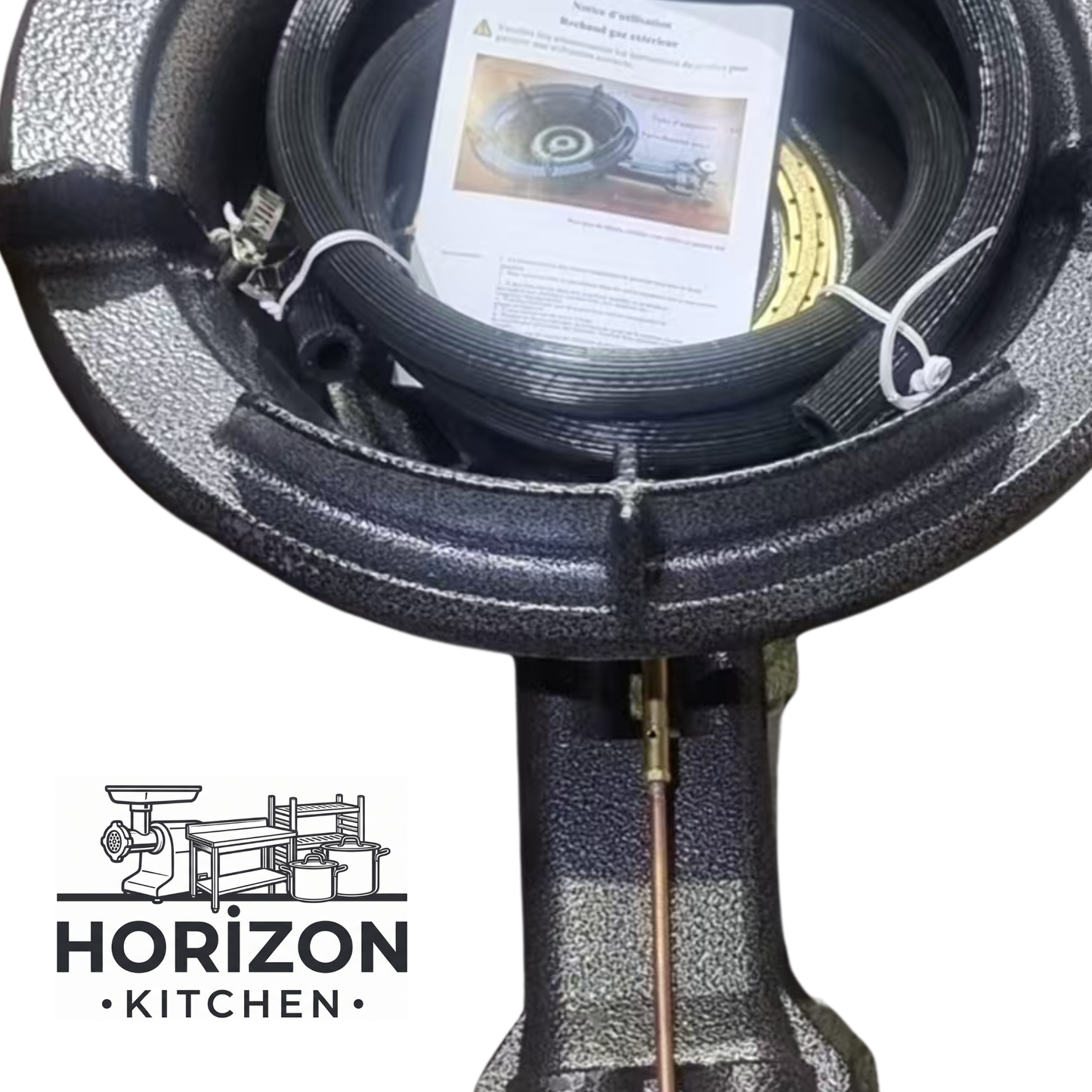 Réchaud à Gaz Extérieur en Fonte Haute Puissance 10 kW – Avec Sécurité Thermocouple