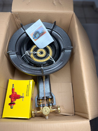 Gros feu chinois Haute Puissance 15 kW + tuyau + détendeur